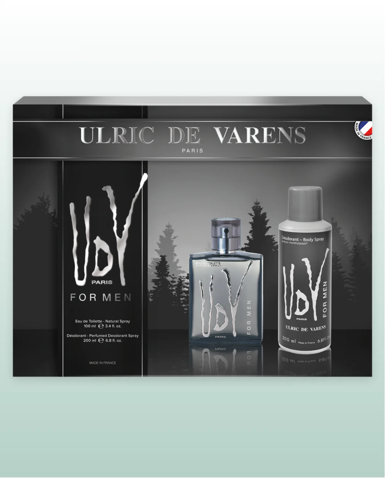 Set 2 x UDV For Men, Black Coffrets - Image 3