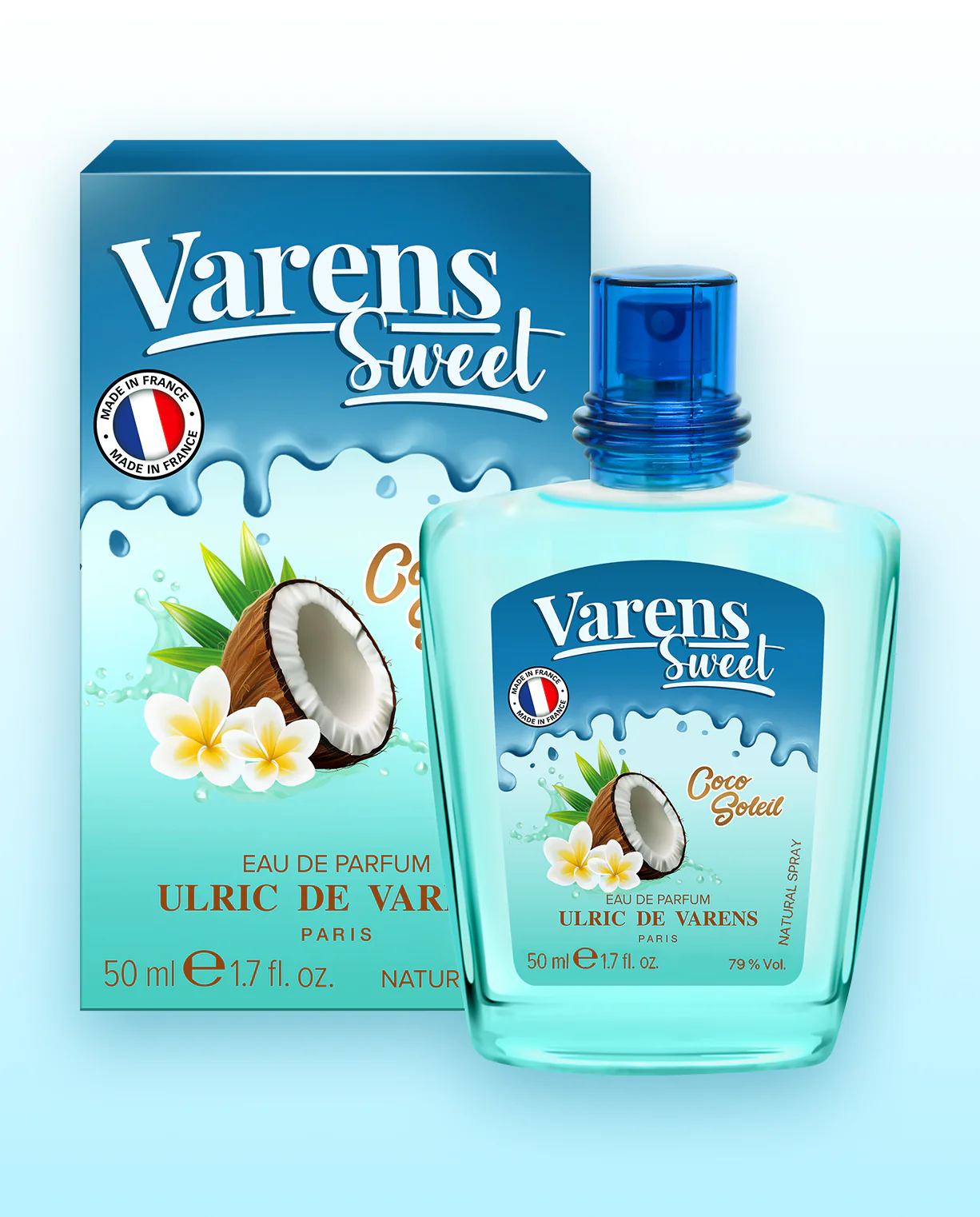 Set Varens Sweet Vanille Caramel, Coco Soleil, Cerise Pistache (3 x 50ML) - Image 3