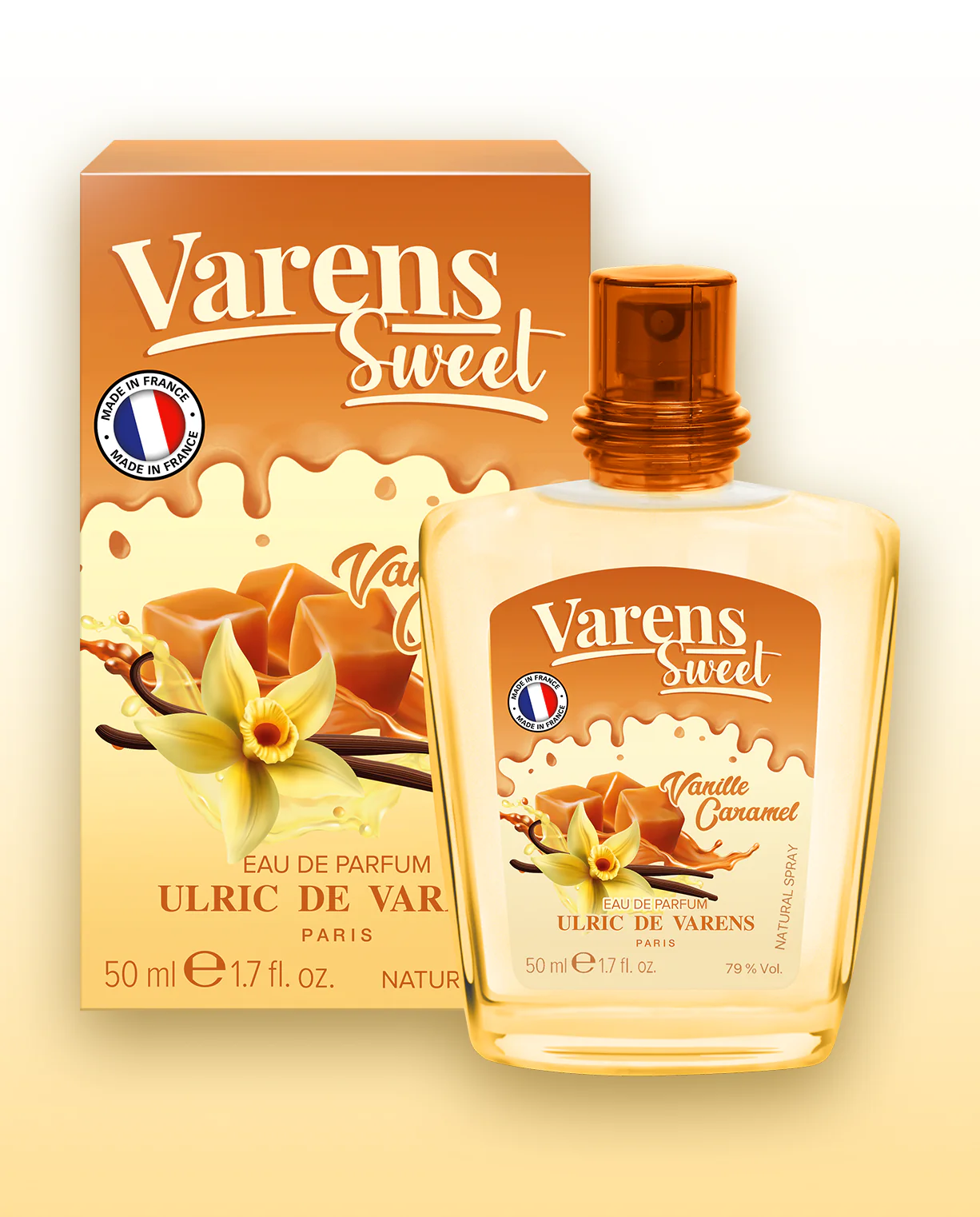 Set Varens Sweet Vanille Caramel, Pomme d'Amour, Pêche Chantilly - Image 4