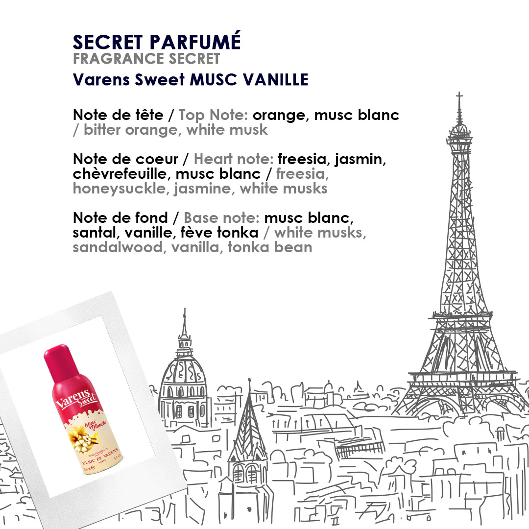 Varens Sweet Musc Vanille Body Fragrance - Image 4