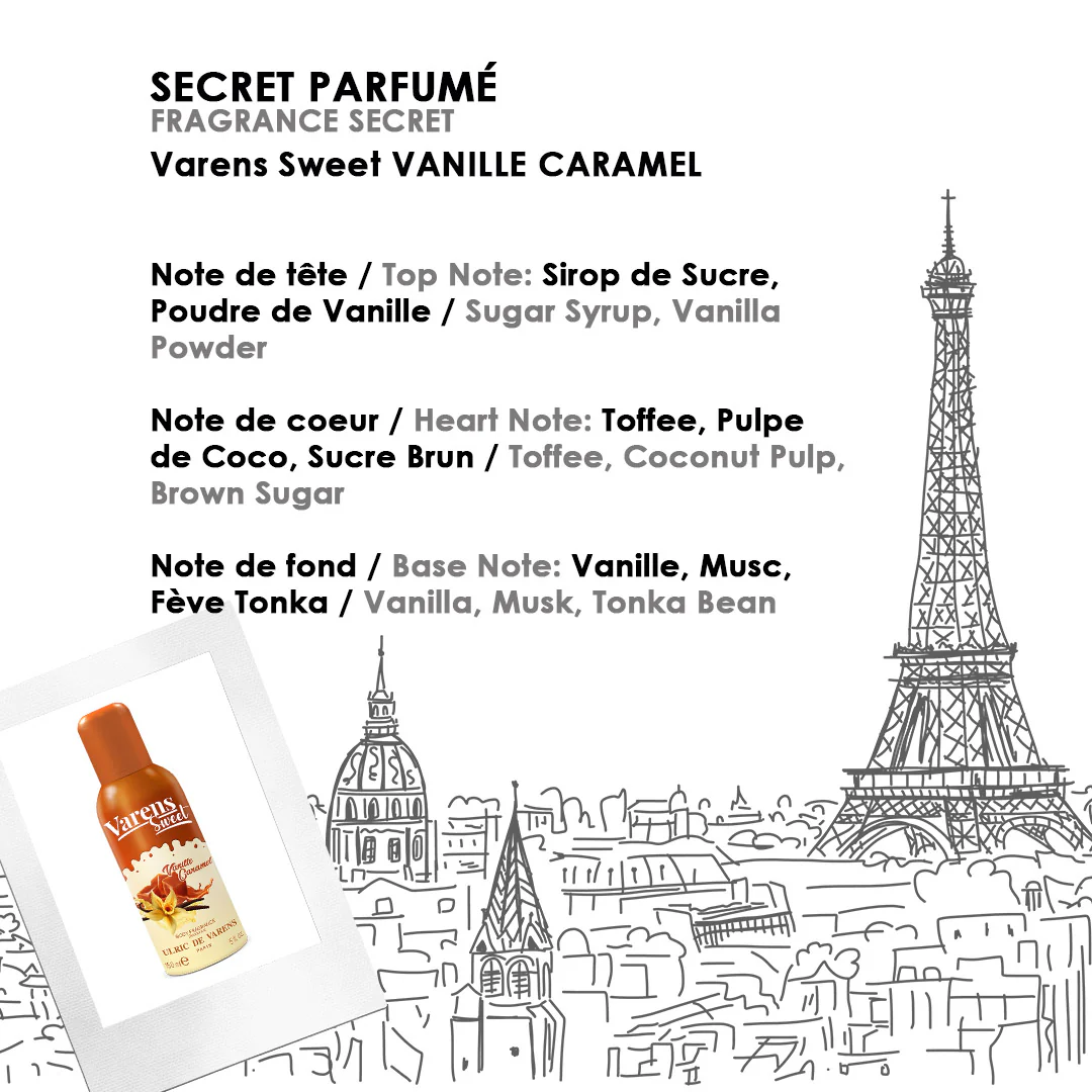 Varens Sweet Vanille Caramel Body Fragrance - Image 4